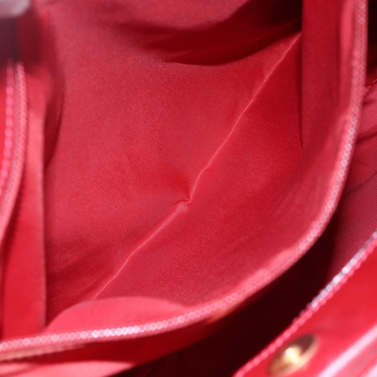 Celine Tote Nylon Red Nylon Tote Bag Bag (Pre-Owned)