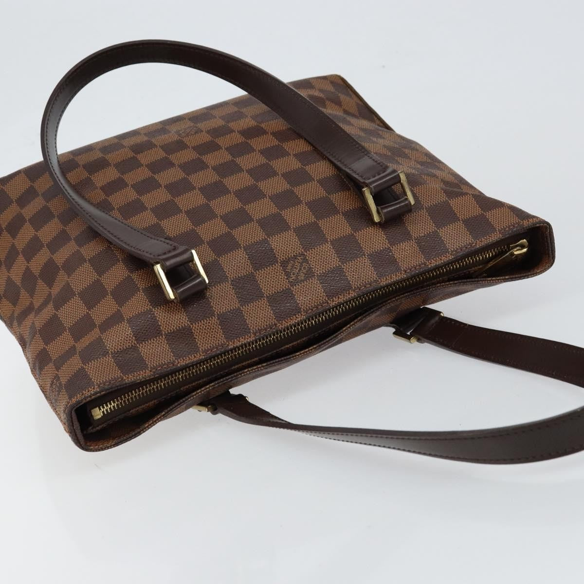 Louis Vuitton Cabas Piano Damier Brown Canvas Tote Bag Bag (Pre-Owned)
