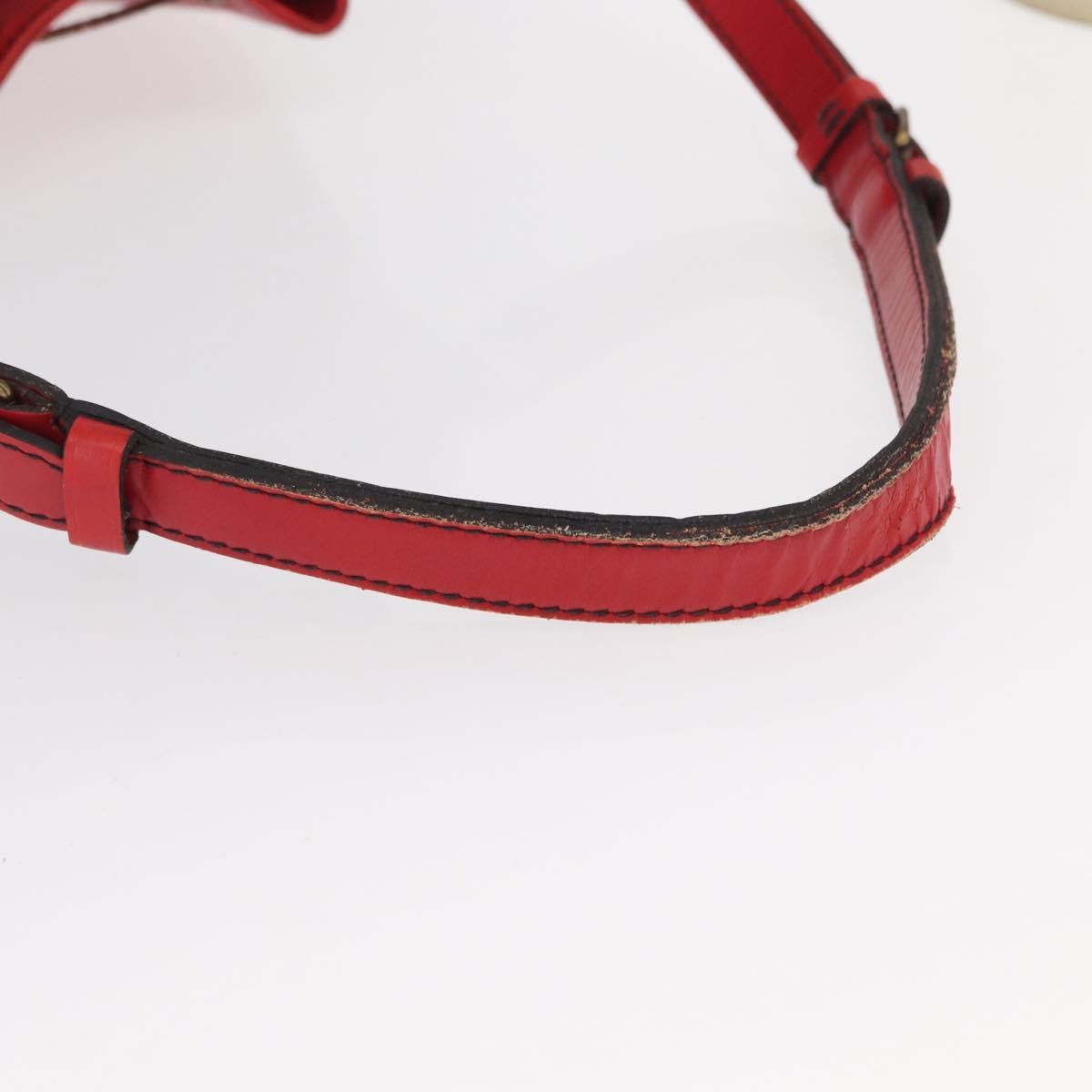 Louis Vuitton Noe Epi Leather Red Leather Shoulder Bag Bag (Pre-Owned)