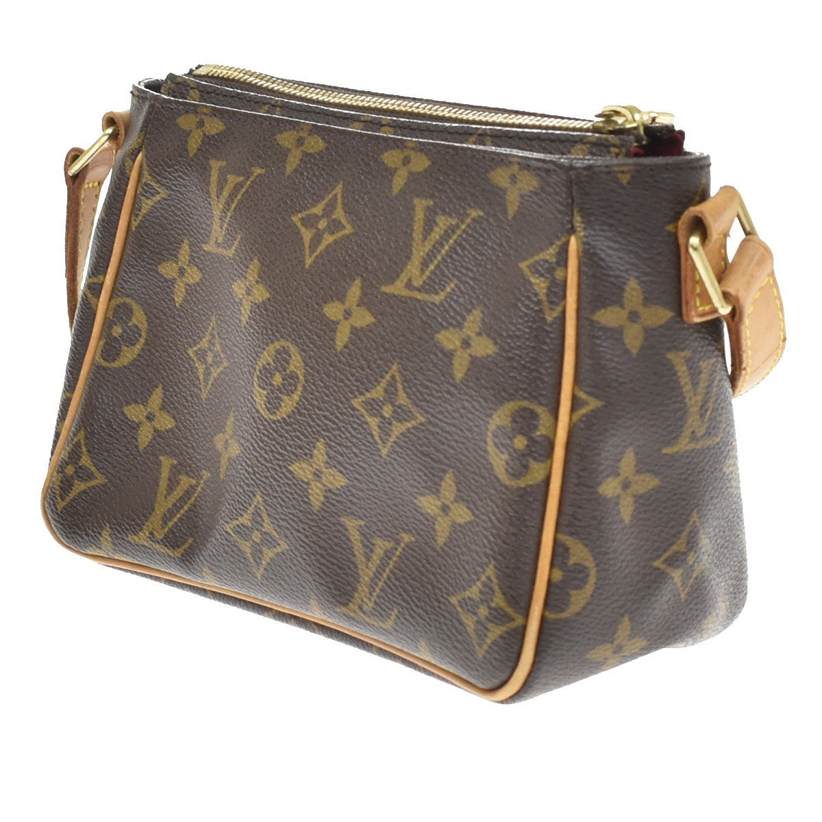 Louis Vuitton Viva Cite Monogram Canvas Brown Canvas Handbag (Pre-Owned)