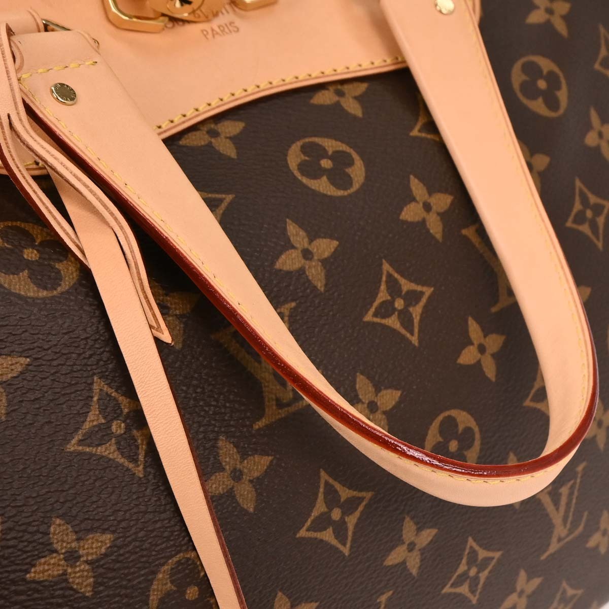Louis Vuitton Retiro Monogram Canvas Brown Canvas Handbag (Pre-Owned)