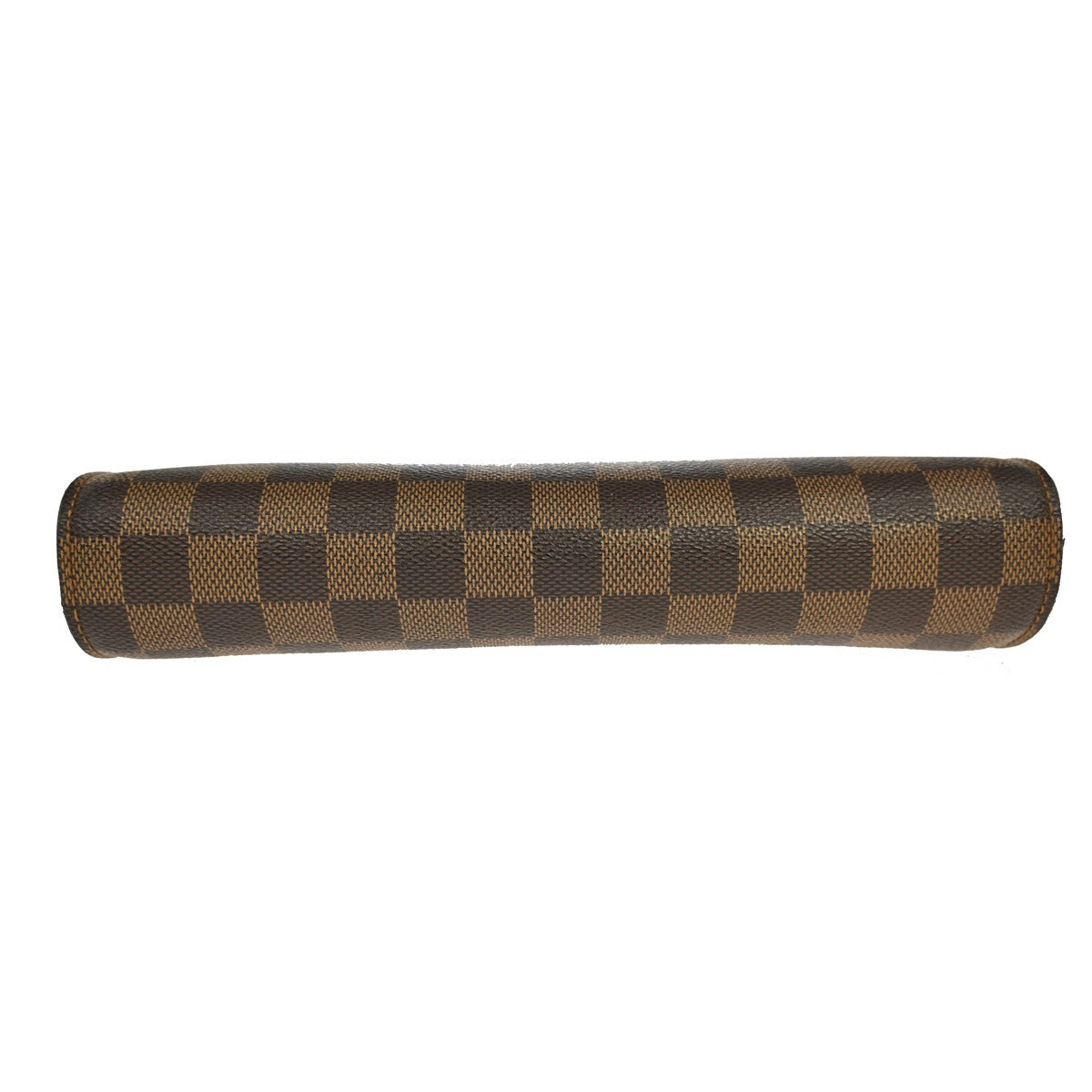 Louis Vuitton Pochette Saint Louis Damier Ebene Brown Canvas Clutche & Pouche Bag (Pre-Owned)