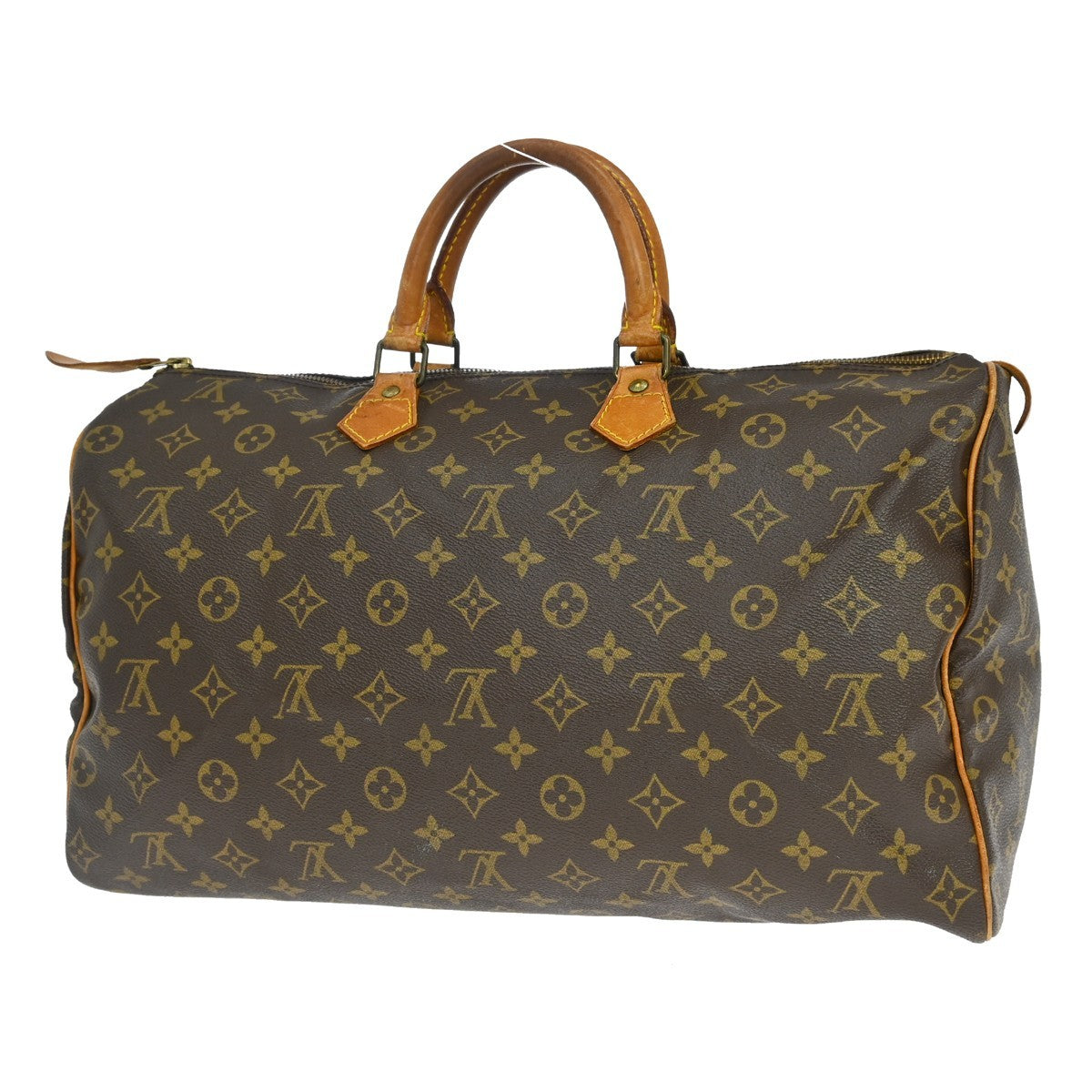 Louis Vuitton Speedy Monogram Canvas Brown Canvas Handbag (Pre-Owned)