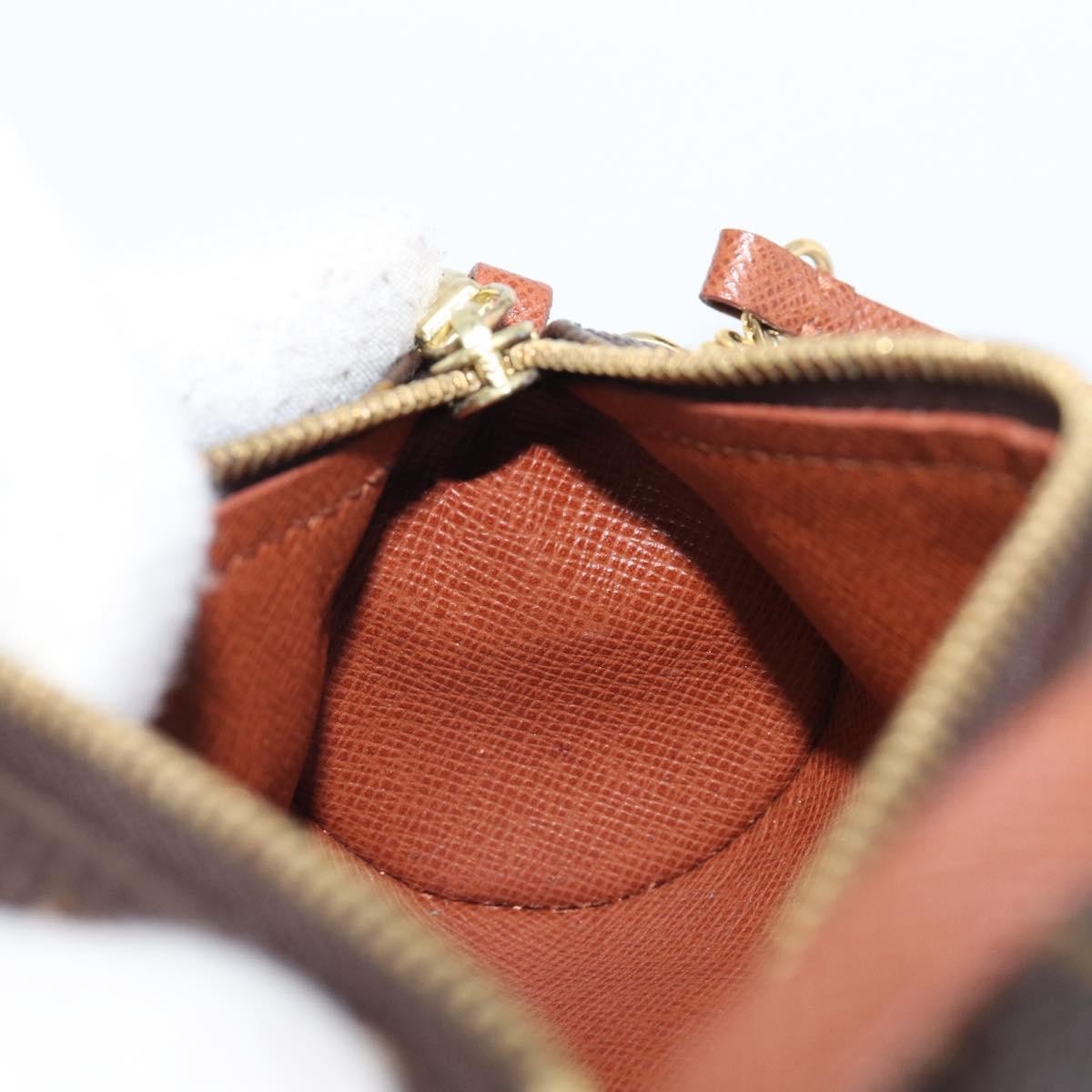 Louis Vuitton Papillon Pochette Monogram Canvas Brown Canvas Clutche & Pouche Bag (Pre-Owned)
