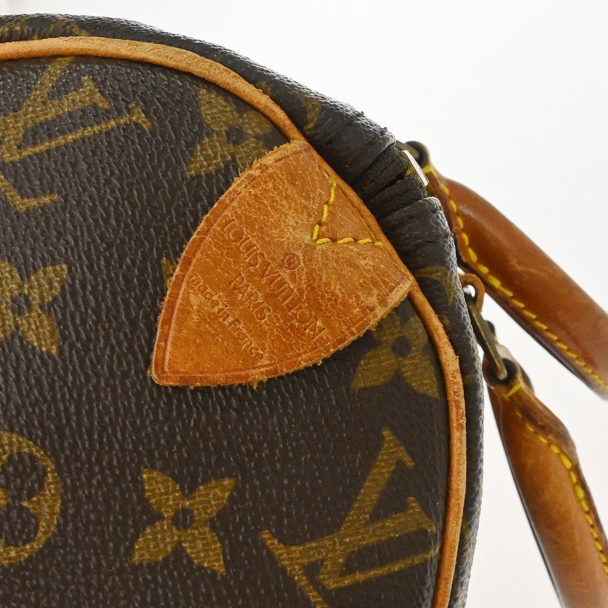 Louis Vuitton Speedy Monogram Canvas Brown Canvas Handbag (Pre-Owned)
