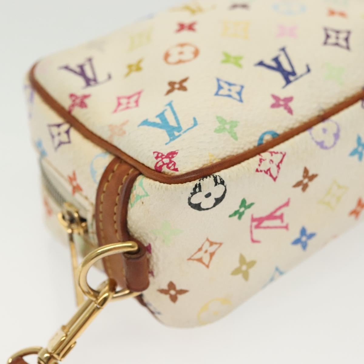 Louis Vuitton Wapity Trousse Monogram Multicolor White Canvas Clutche & Pouche Bag (Pre-Owned)