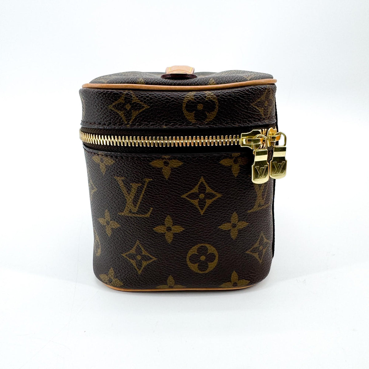 Louis Vuitton Nice Vanity Case Monogram Canvas Brown Canvas Handbag (Pre-Owned)