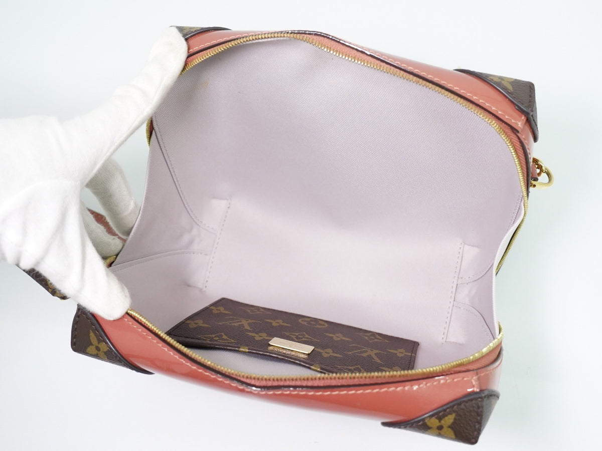 Louis Vuitton Venice Vernis With Monogram Canvas Pink Patent_Leather Shoulder Bag Bag (Pre-Owned)