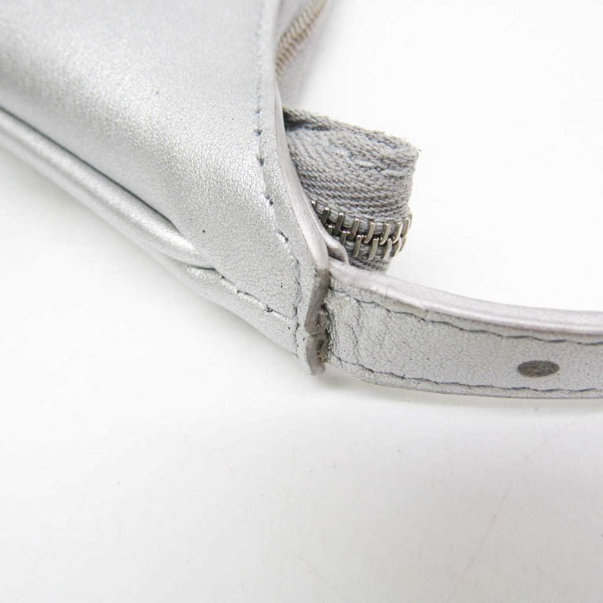 Balenciaga Mary Kate Sling Leather Silver Leather Handbag (Pre-Owned)