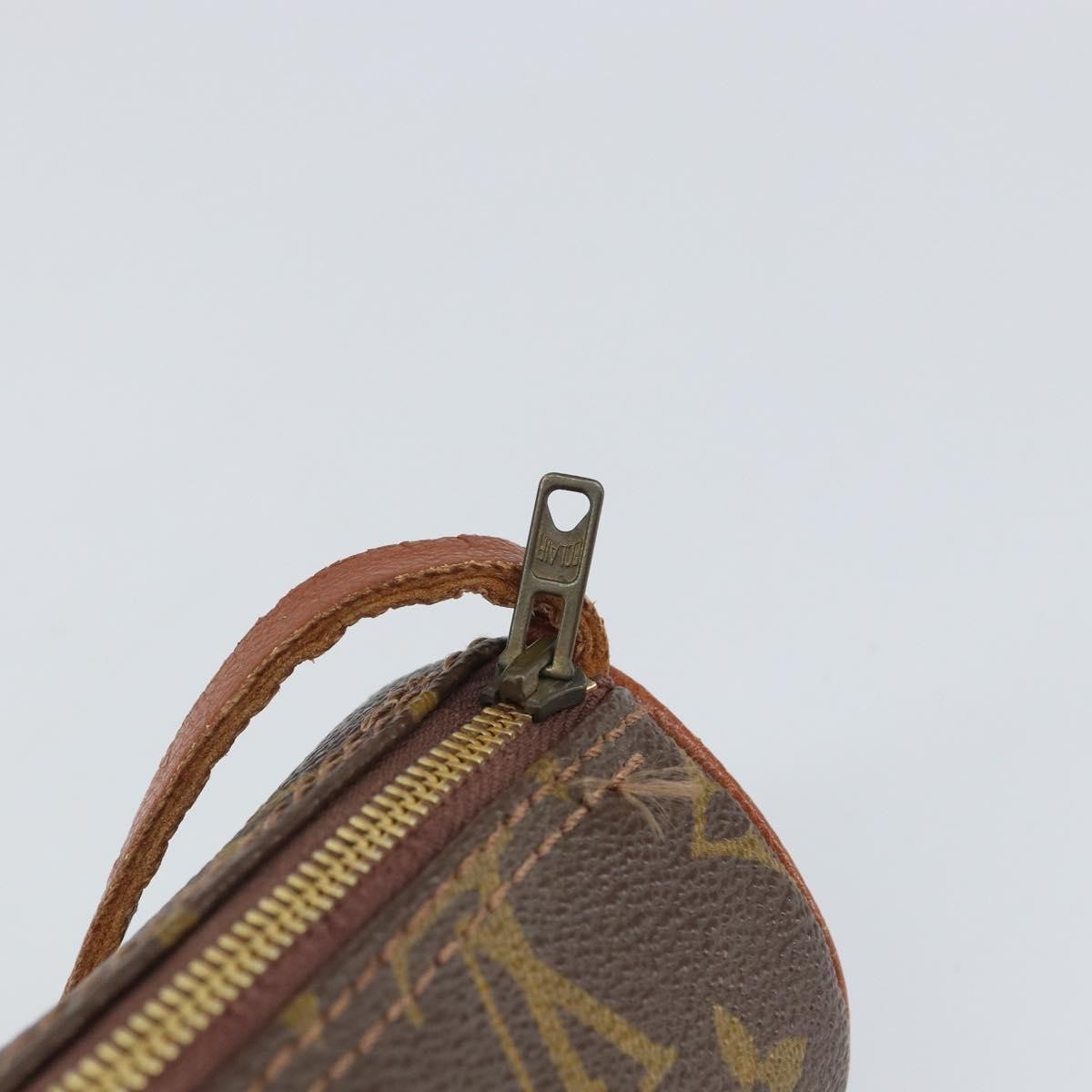 Louis Vuitton Papillon Pochette Monogram Canvas Brown Canvas Clutche & Pouche Bag (Pre-Owned)