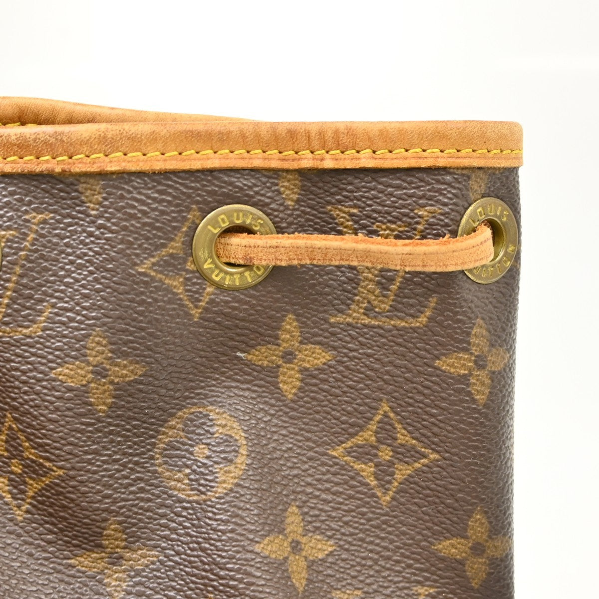 Louis Vuitton Vintage Montsouris Monogram Canvas Brown Canvas Backpack Bag (Pre-Owned)