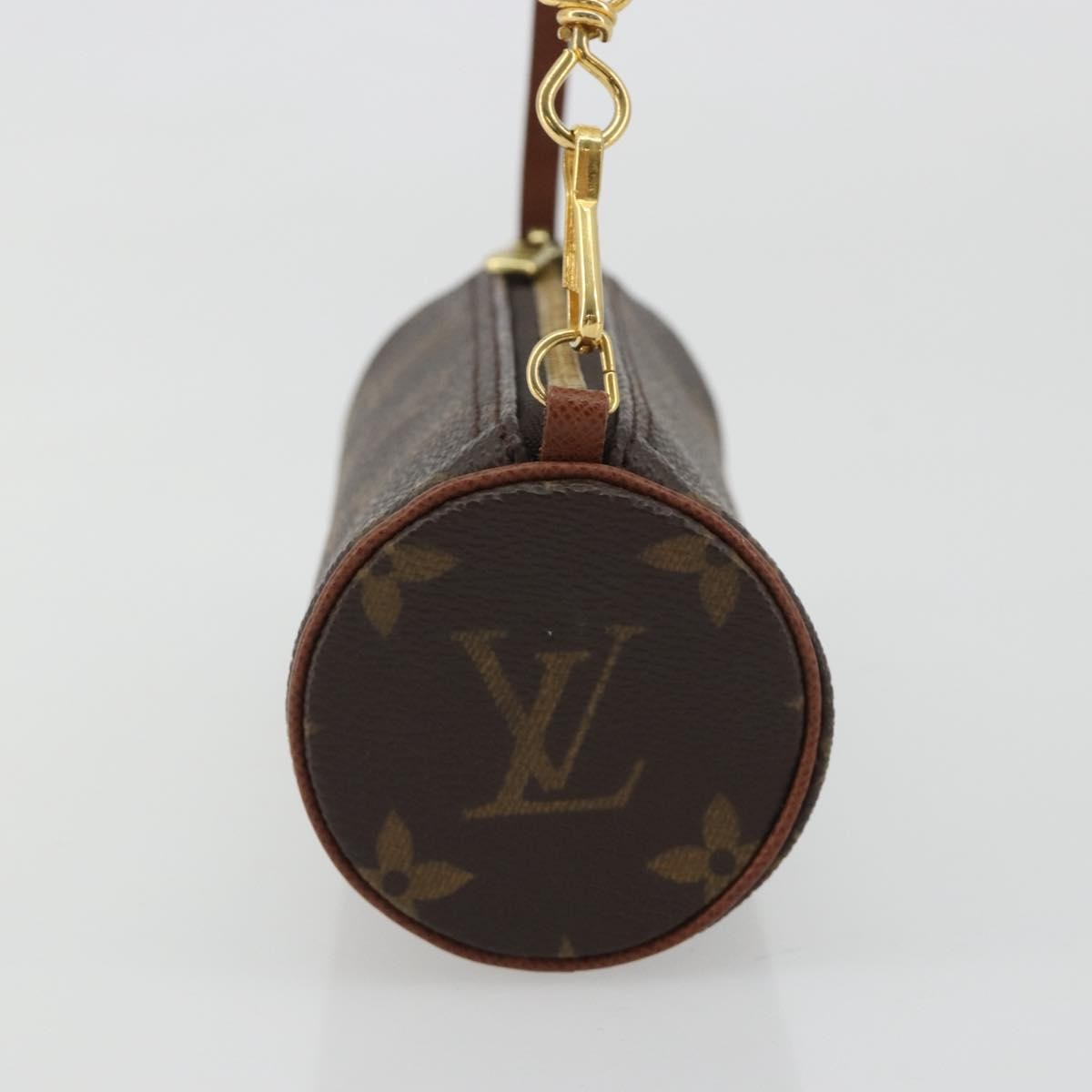 Louis Vuitton Papillon Pochette Monogram Canvas Brown Canvas Clutche & Pouche Bag (Pre-Owned)