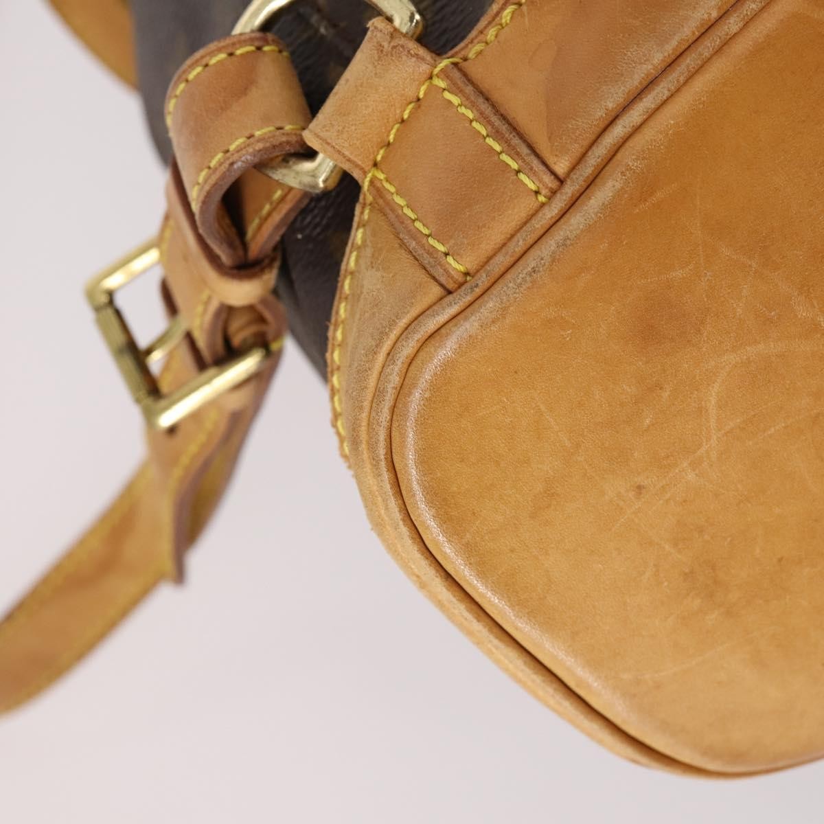 Louis Vuitton Vintage Montsouris Monogram Canvas Brown Canvas Backpack Bag (Pre-Owned)