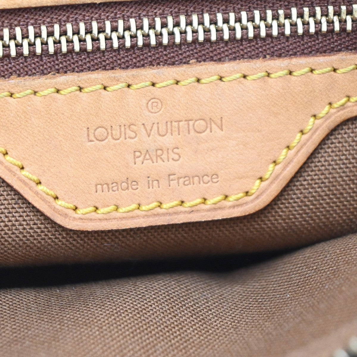 Louis Vuitton Trotteur Monogram Canvas Brown Canvas Handbag (Pre-Owned)
