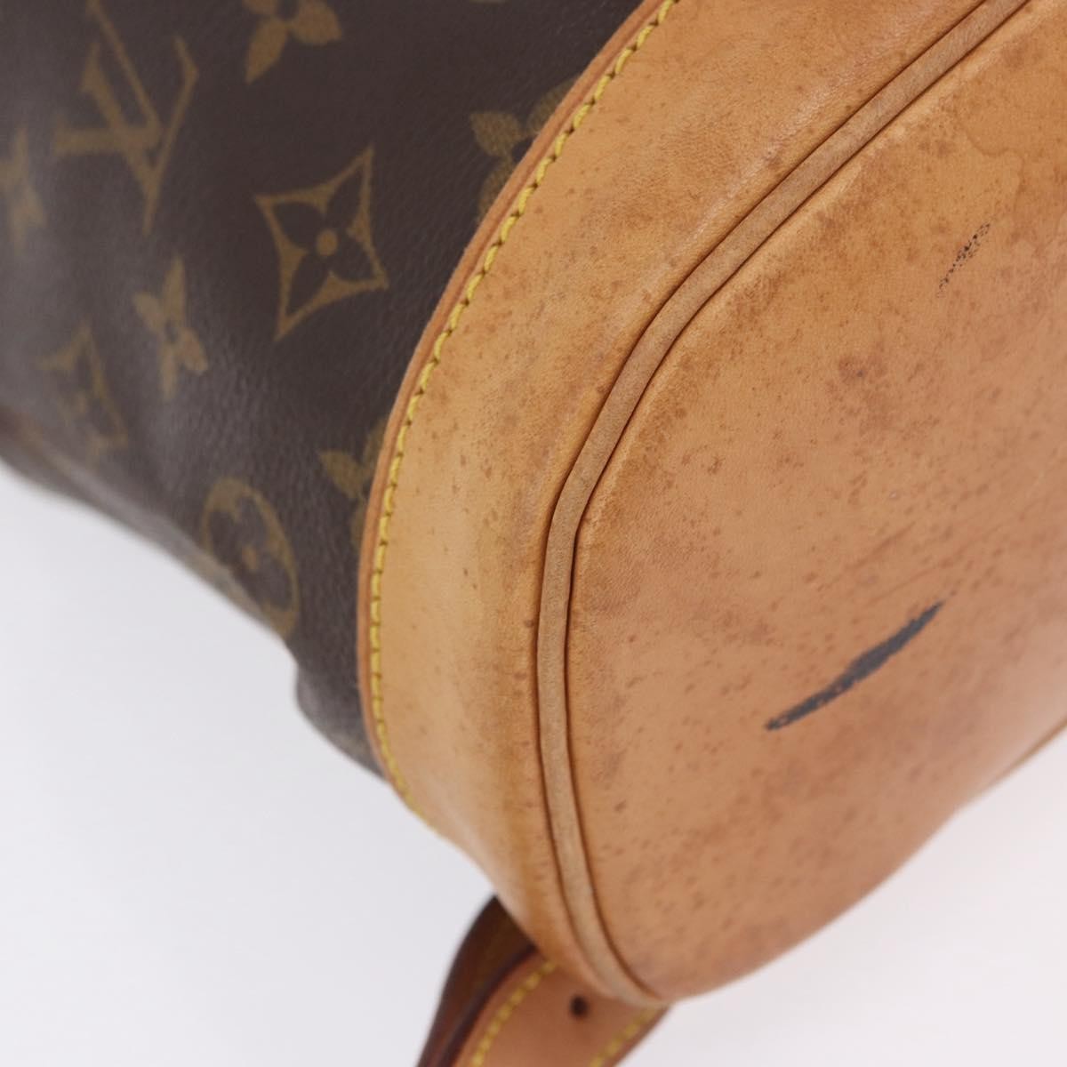 Louis Vuitton Vintage Montsouris Monogram Canvas Brown Canvas Backpack Bag (Pre-Owned)