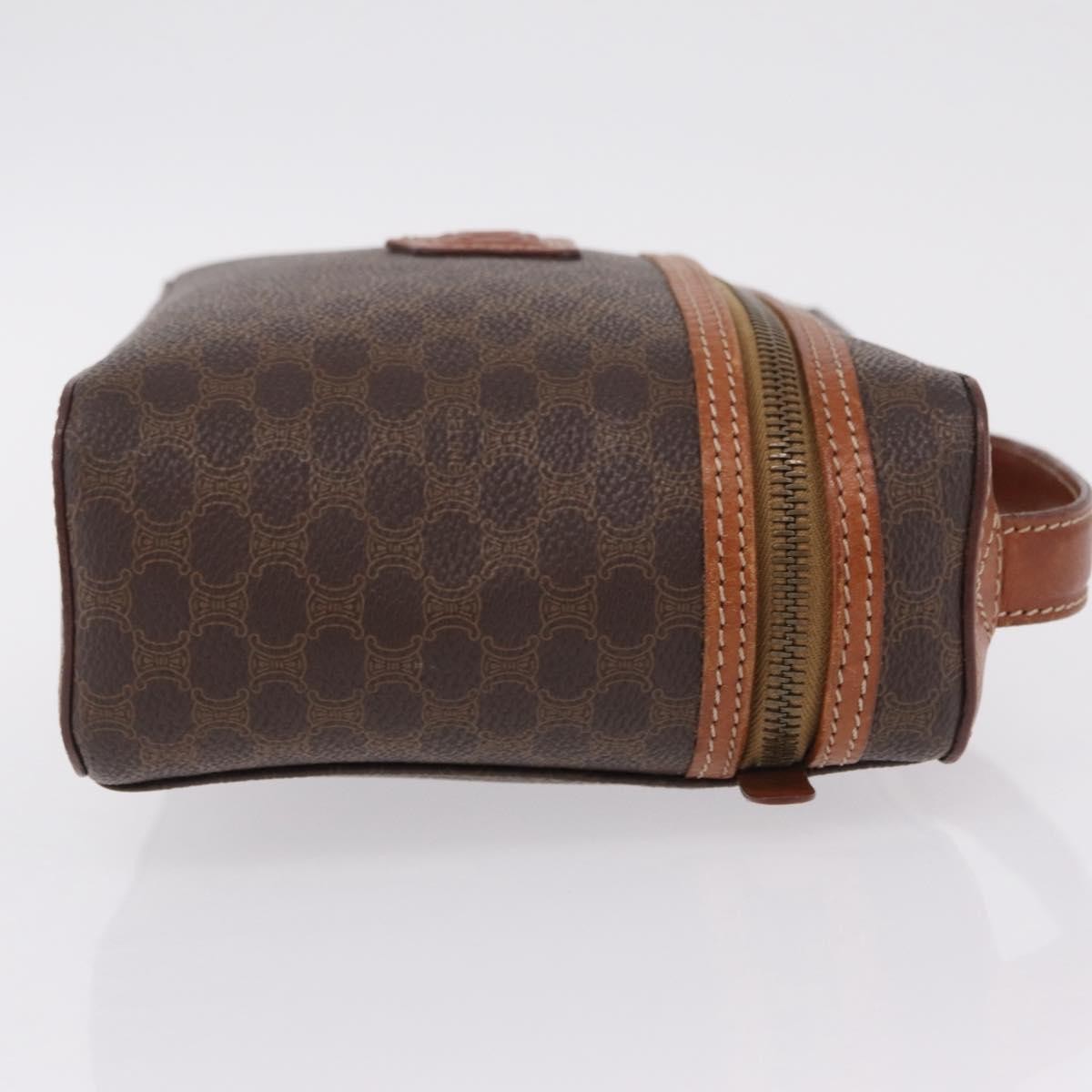Celine Macadam Vanity Canvas Brown Canvas Clutche & Pouche Bag (Pre-Owned)