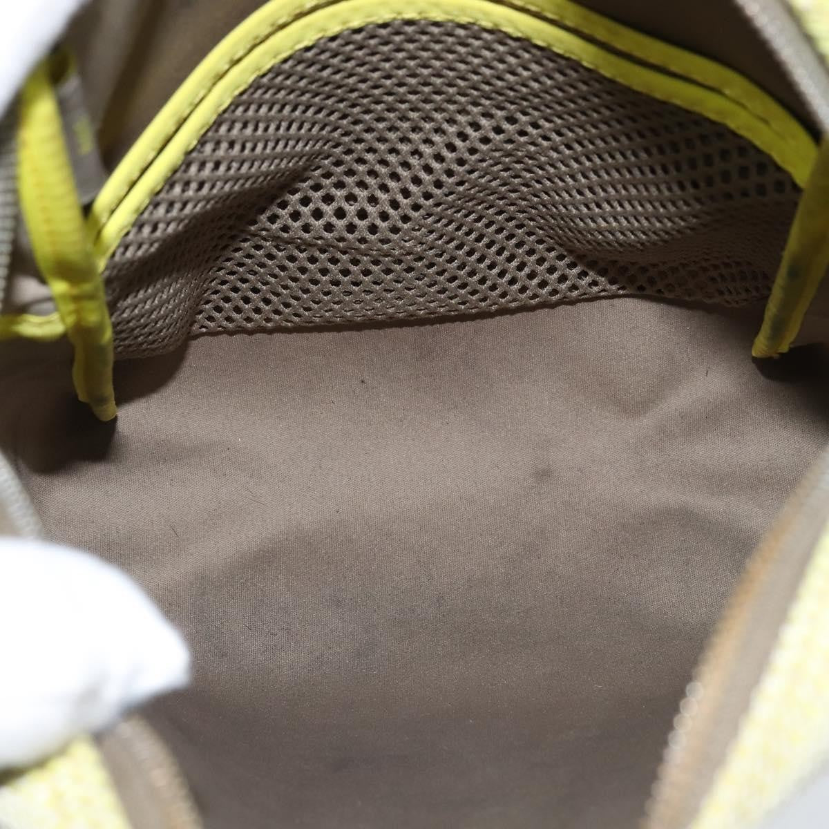 Louis Vuitton Cup Weathery Damier Geant Canvas Yellow Canvas Shoulder Bag Bag (Pre-Owned)