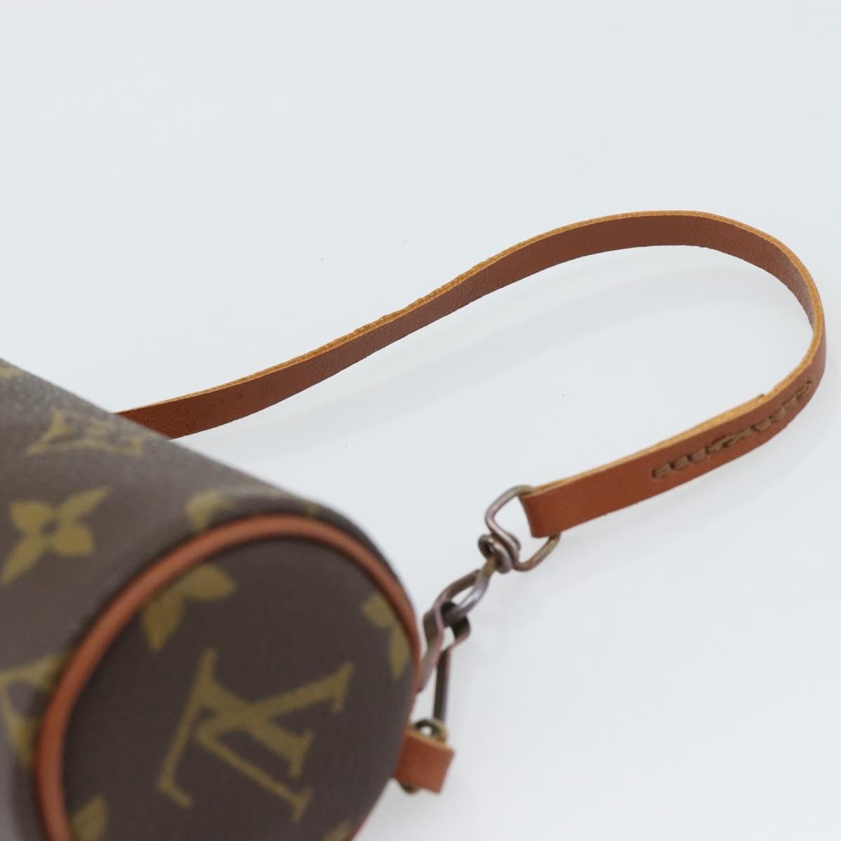 Louis Vuitton Papillon Pochette Monogram Canvas Brown Canvas Clutche & Pouche Bag (Pre-Owned)