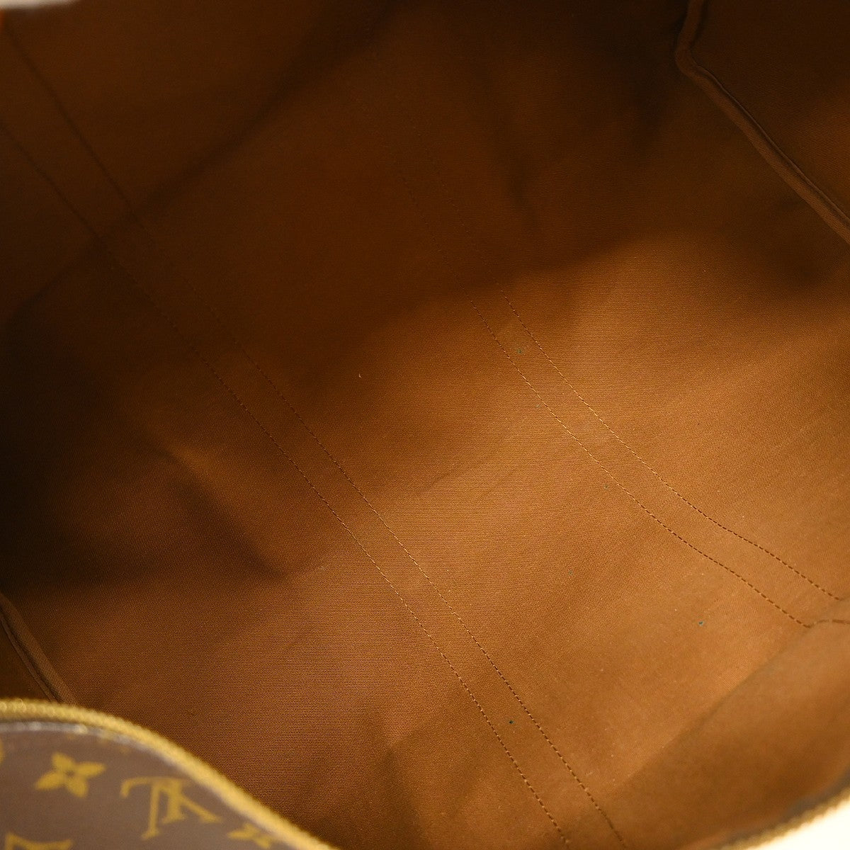 Louis Vuitton Keepall Monogram Canvas Brown Canvas Travel Bag Bag (Pre-Owned)