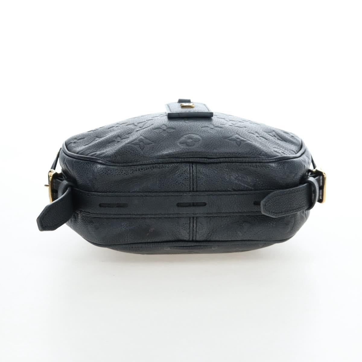 Louis Vuitton Boite Chapeau Souple Monogram Empreinte Leather Black Leather Shoulder Bag Bag (Pre-Owned)