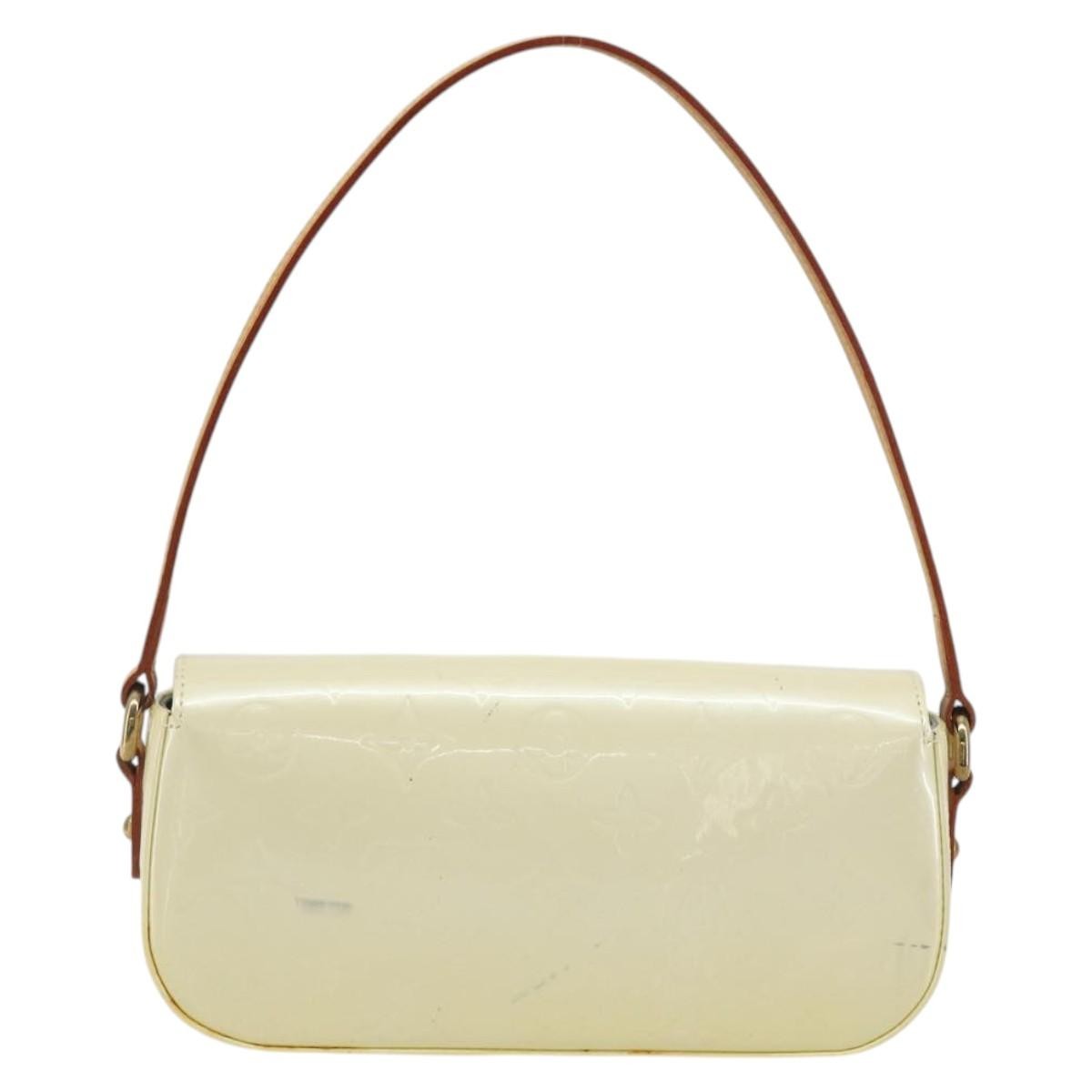 Louis Vuitton Malibu Street Monogram Patent Leather Beige Patent_Leather Shoulder Bag Bag (Pre-Owned)