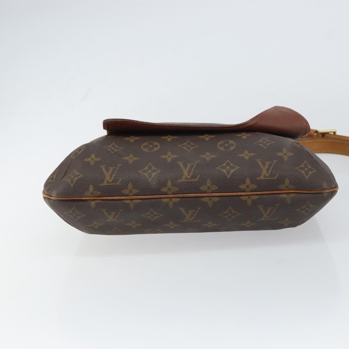 Louis Vuitton Musette Salsa Monogram Canvas Brown Canvas Shoulder Bag Bag (Pre-Owned)