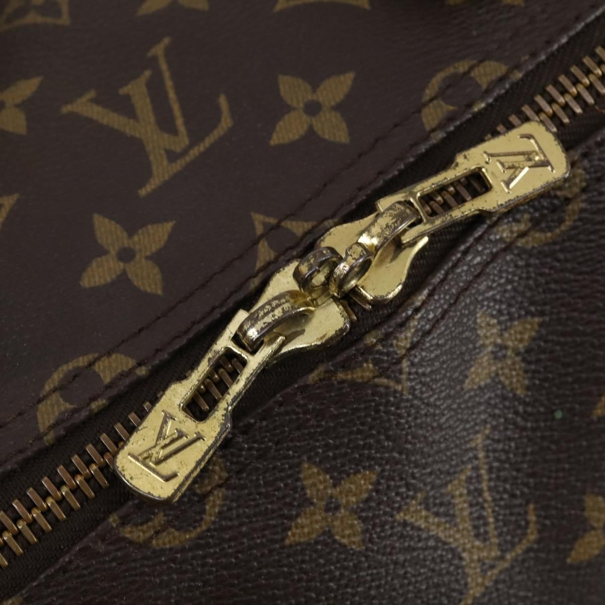Louis Vuitton Keepall Monogram Canvas Brown Canvas Travel Bag Bag (Pre-Owned)