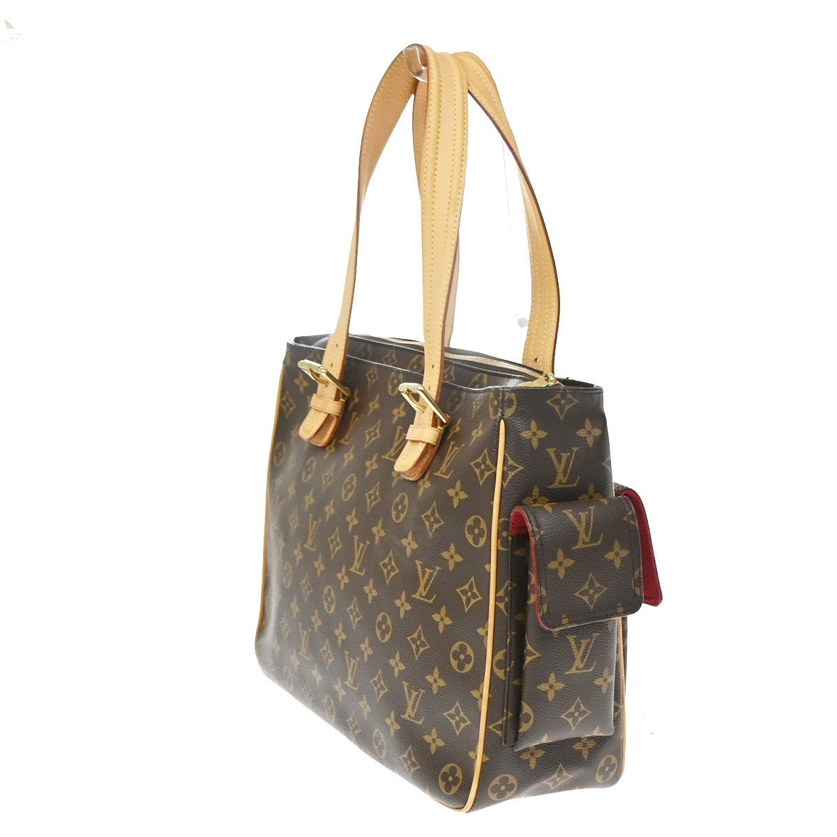 Louis Vuitton Multipli Cite Monogram Canvas Brown Canvas Handbag (Pre-Owned)