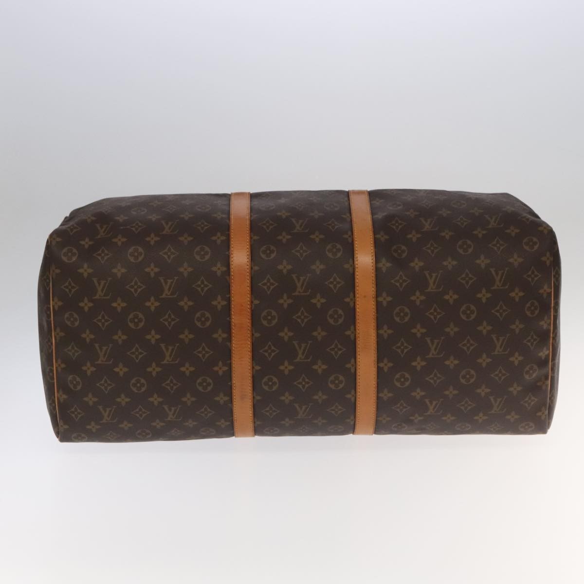 Louis Vuitton Keepall Monogram Canvas Brown Canvas Travel Bag Bag (Pre-Owned)