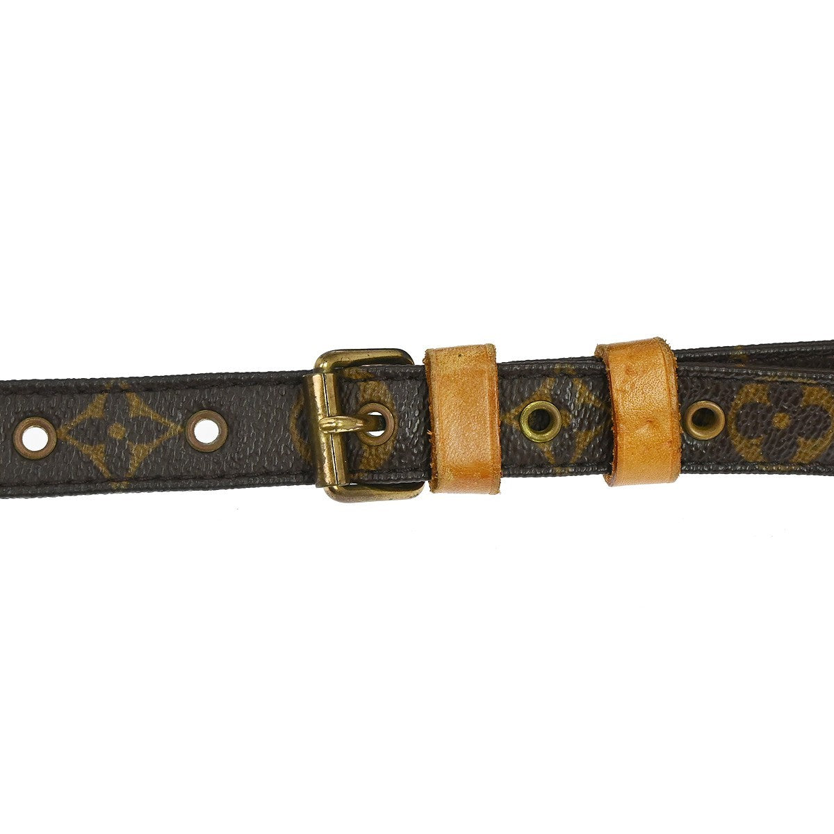 Louis Vuitton Nil Messenger Monogram Canvas Brown Canvas Handbag (Pre-Owned)