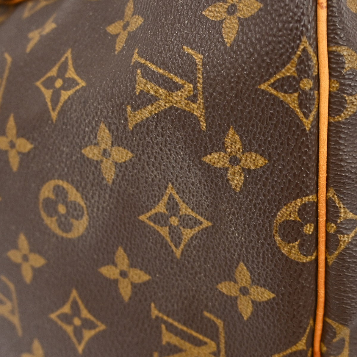 Louis Vuitton Keepall Monogram Canvas Brown Canvas Travel Bag Bag (Pre-Owned)