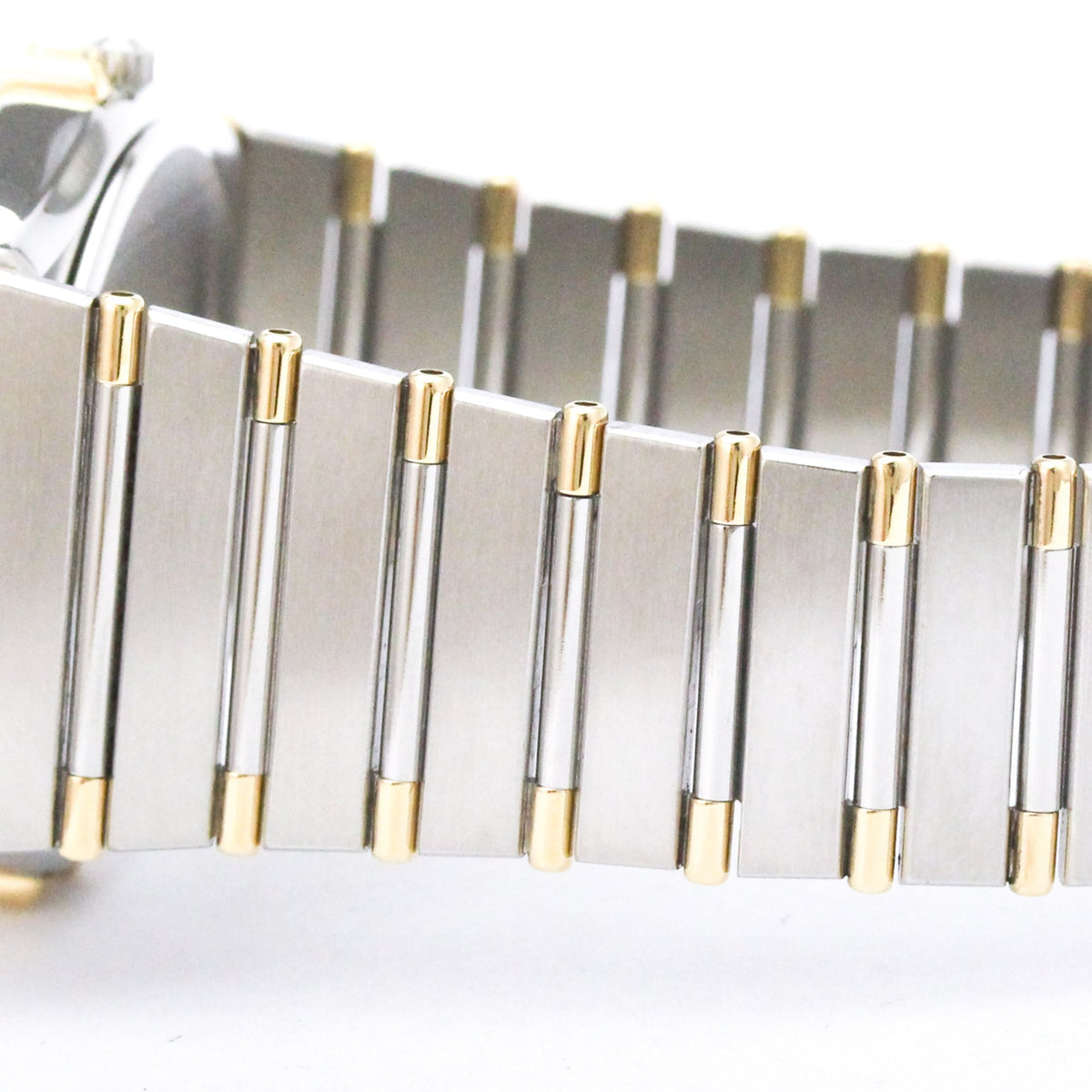 Omega Constellation Quartz Stainless Steel And Yellow Gold Watch (Pre-Owned)