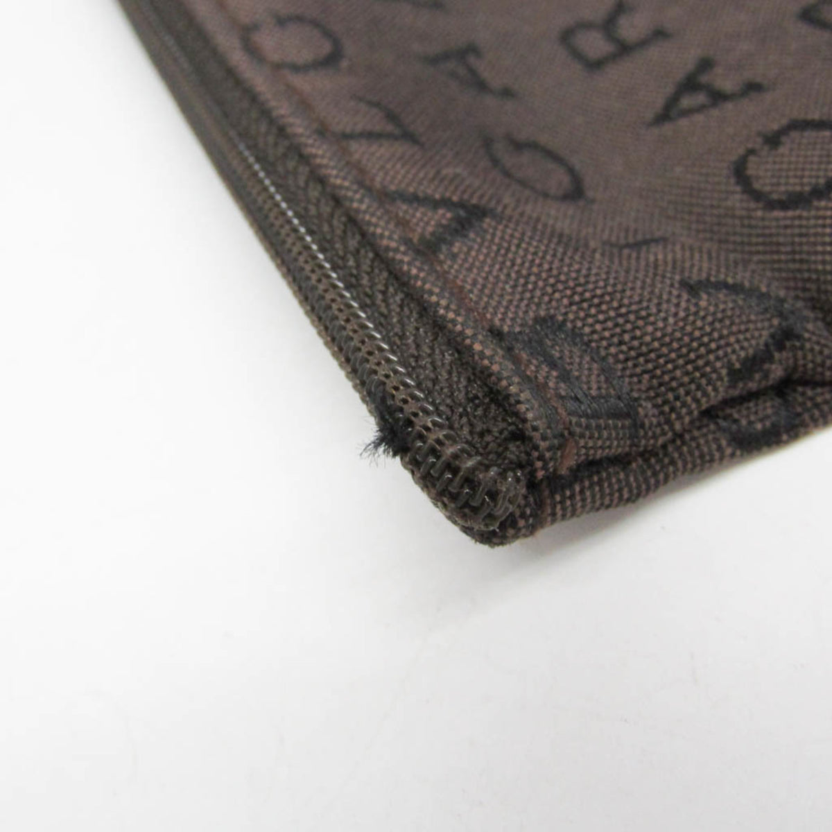 Bvlgari Logomania Canvas Brown Canvas Tote Bag Bag (Pre-Owned)