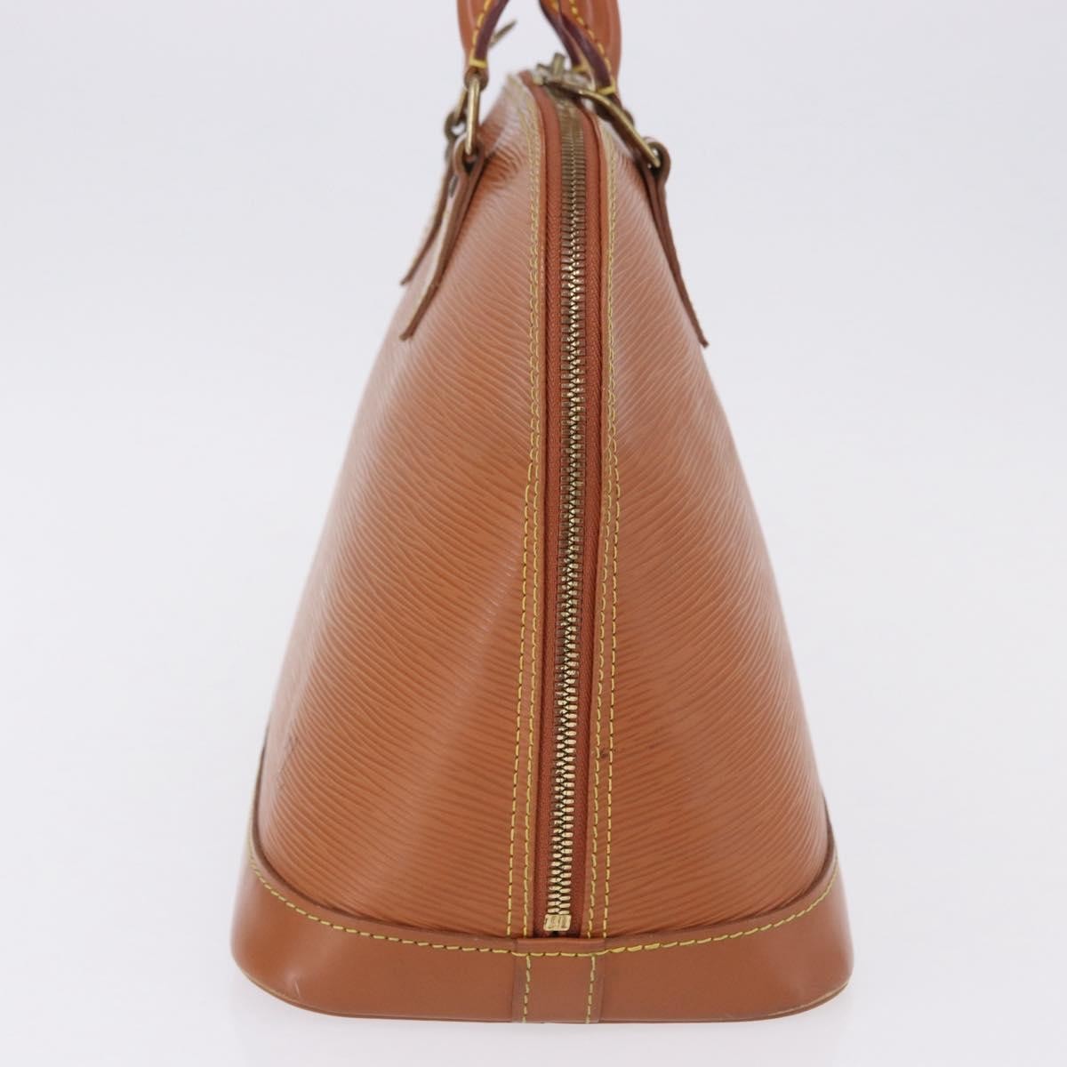 Louis Vuitton Alma Epi Leather Gold Leather Handbag (Pre-Owned)
