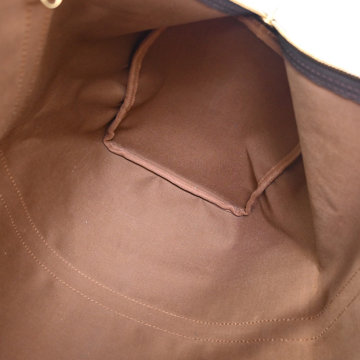 Louis Vuitton Keepall Monogram Canvas Brown Canvas Travel Bag Bag (Pre-Owned)