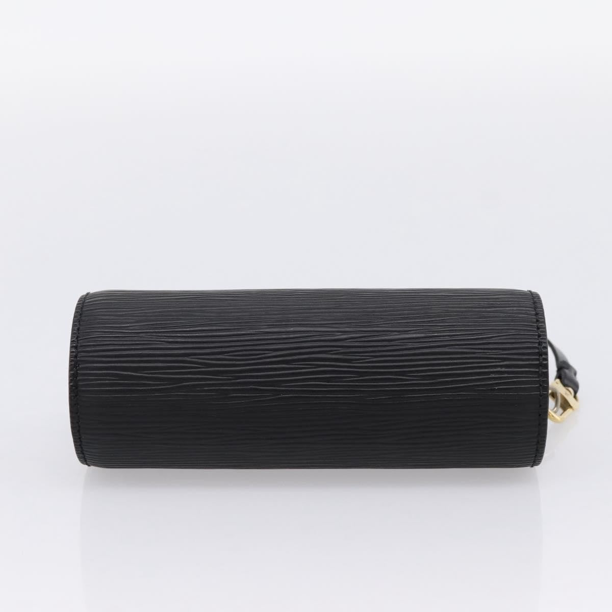Louis Vuitton Soufflot Pochette Epi Leather Black Leather Clutche & Pouche Bag (Pre-Owned)