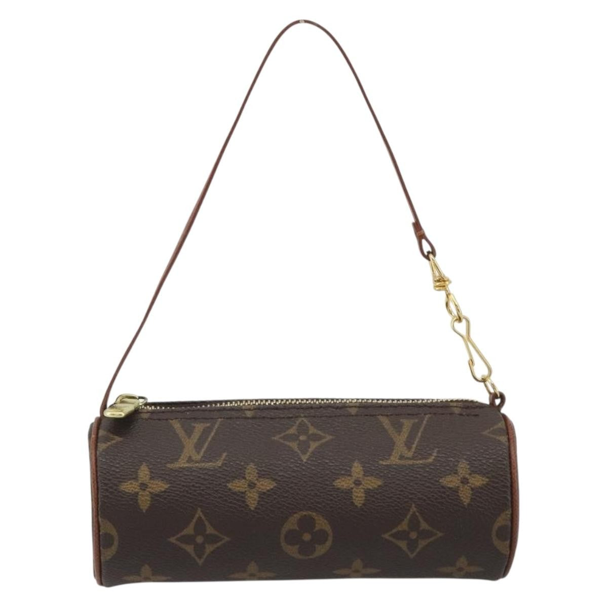 Louis Vuitton Papillon Pochette Monogram Canvas Brown Canvas Clutche & Pouche Bag (Pre-Owned)
