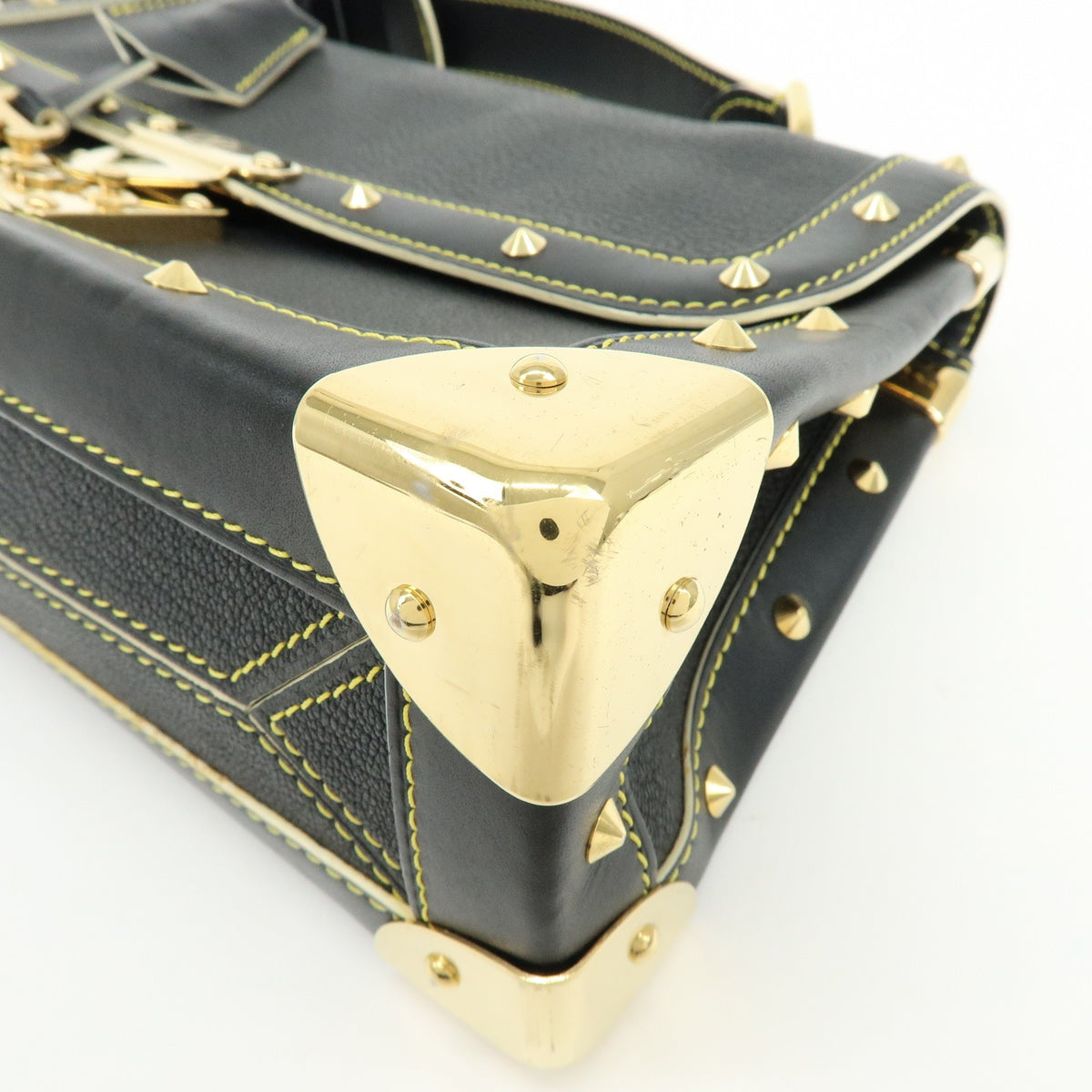 Louis Vuitton Suhali Le Talentueux Leather Black Leather Handbag (Pre-Owned)