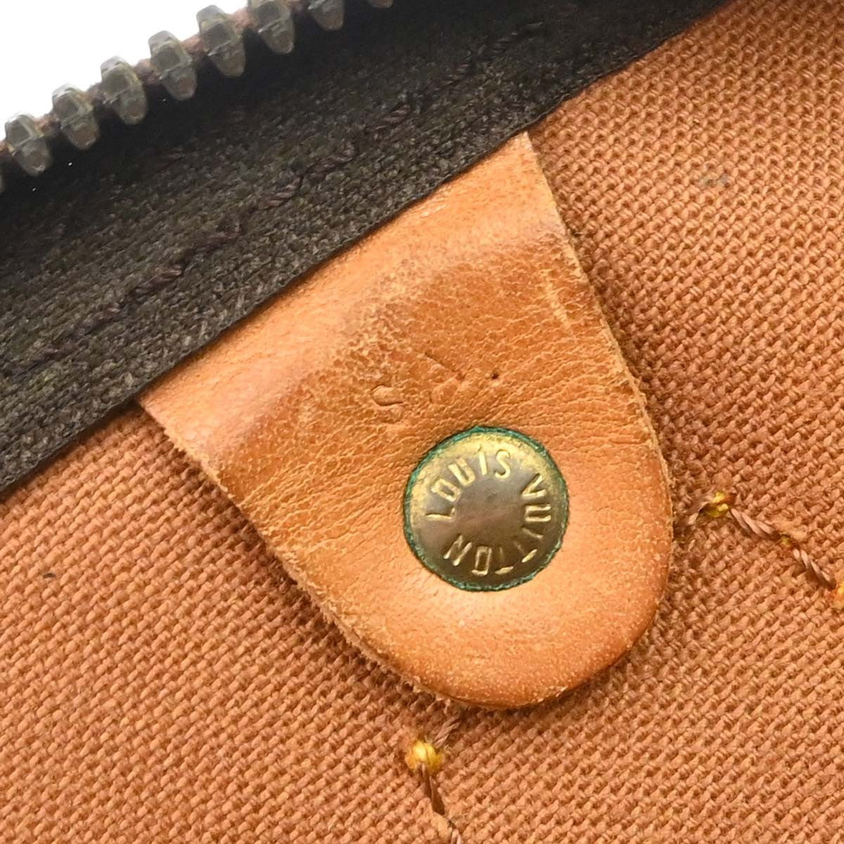 Louis Vuitton Speedy Monogram Brown Canvas Handbag (Pre-Owned)