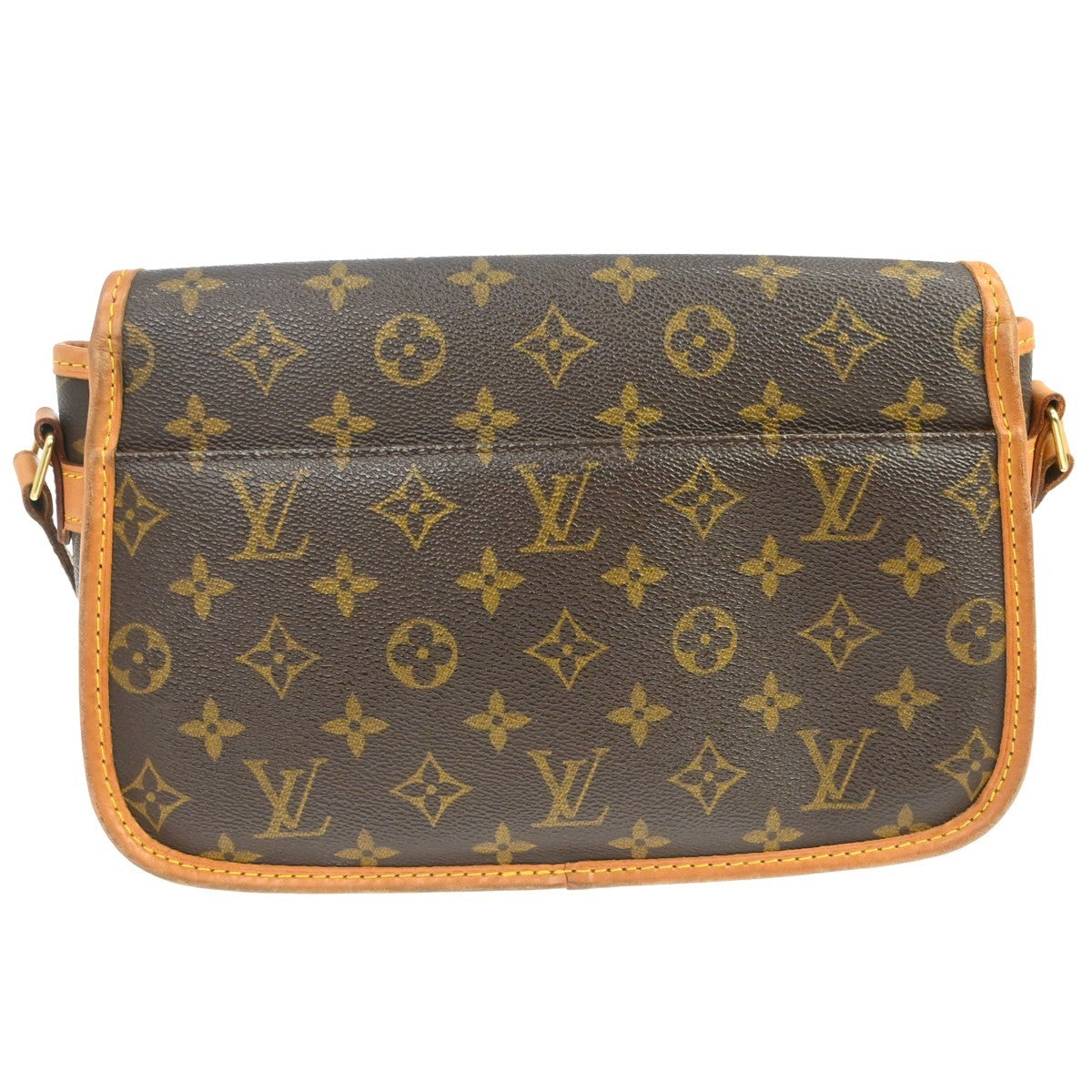 Louis Vuitton Sologne Monogram Canvas Brown Canvas Handbag (Pre-Owned)