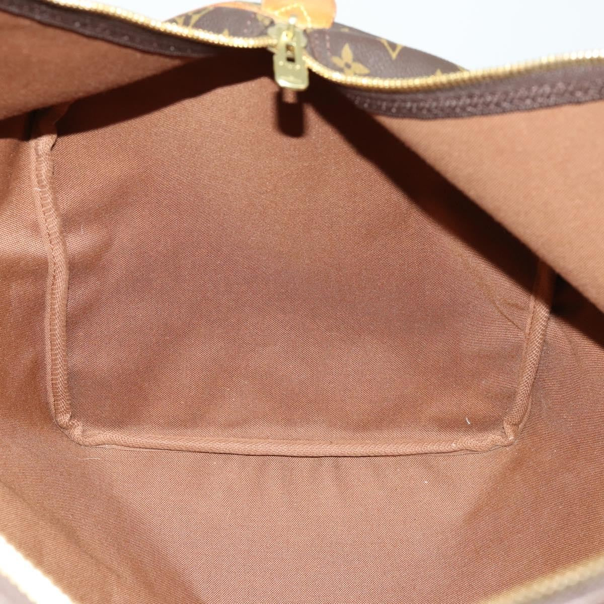 Louis Vuitton Keepall Monogram Canvas Brown Canvas Travel Bag Bag (Pre-Owned)