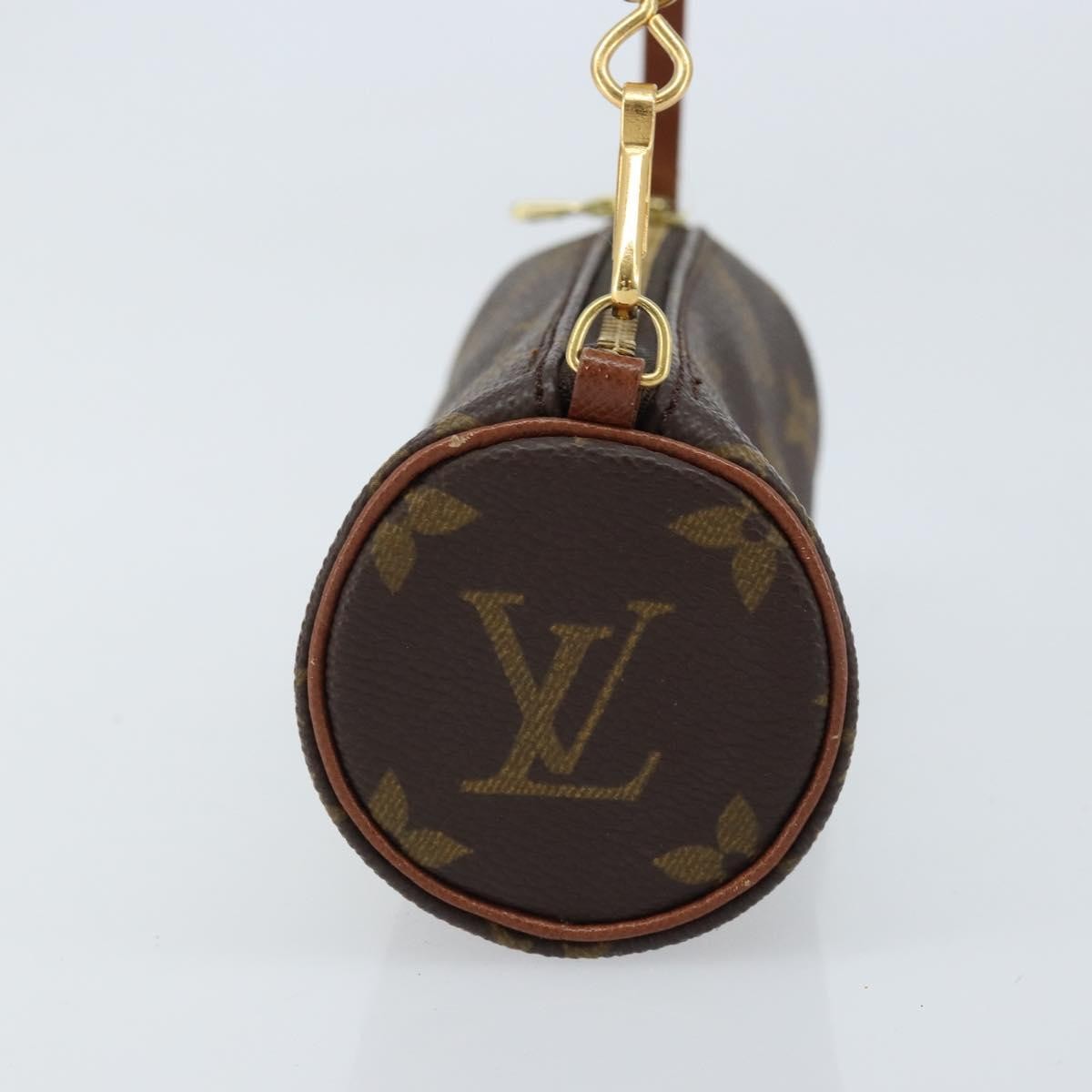 Louis Vuitton Papillon Pochette Monogram Canvas Brown Canvas Clutche & Pouche Bag (Pre-Owned)