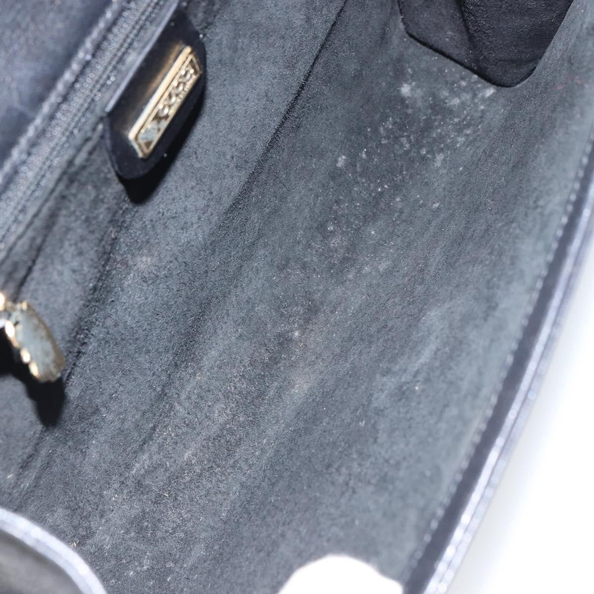 Gucci Vintage Leather Black Leather Shoulder Bag Bag (Pre-Owned)
