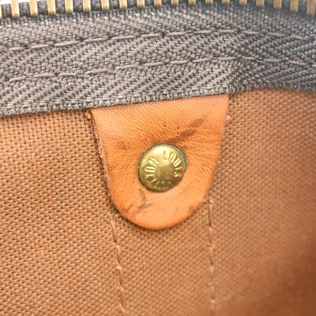 Louis Vuitton Keepall Monogram Canvas Brown Canvas Travel Bag Bag (Pre-Owned)