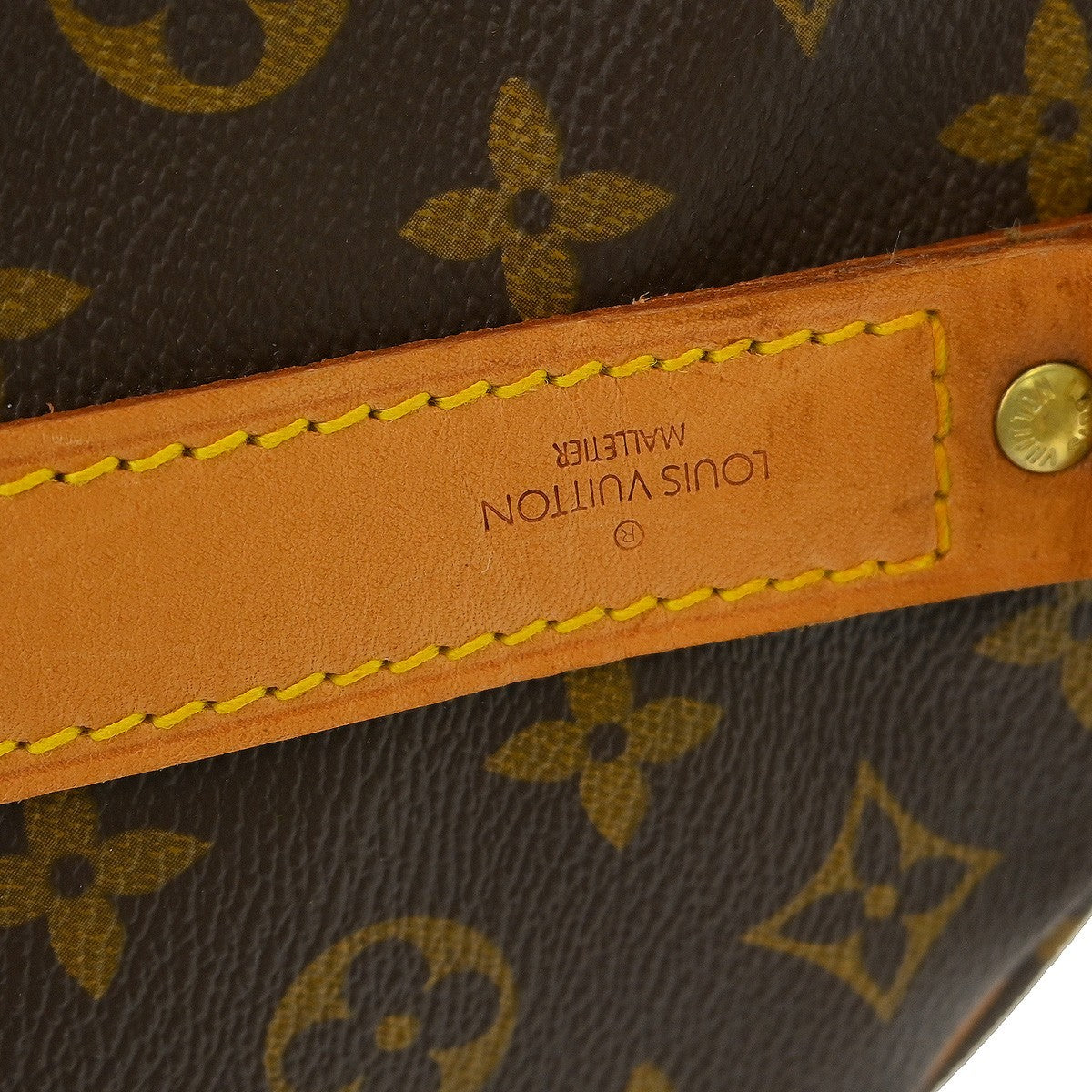 Louis Vuitton Keepall Bandouliere Monogram Canvas Brown Canvas Travel Bag Bag (Pre-Owned)