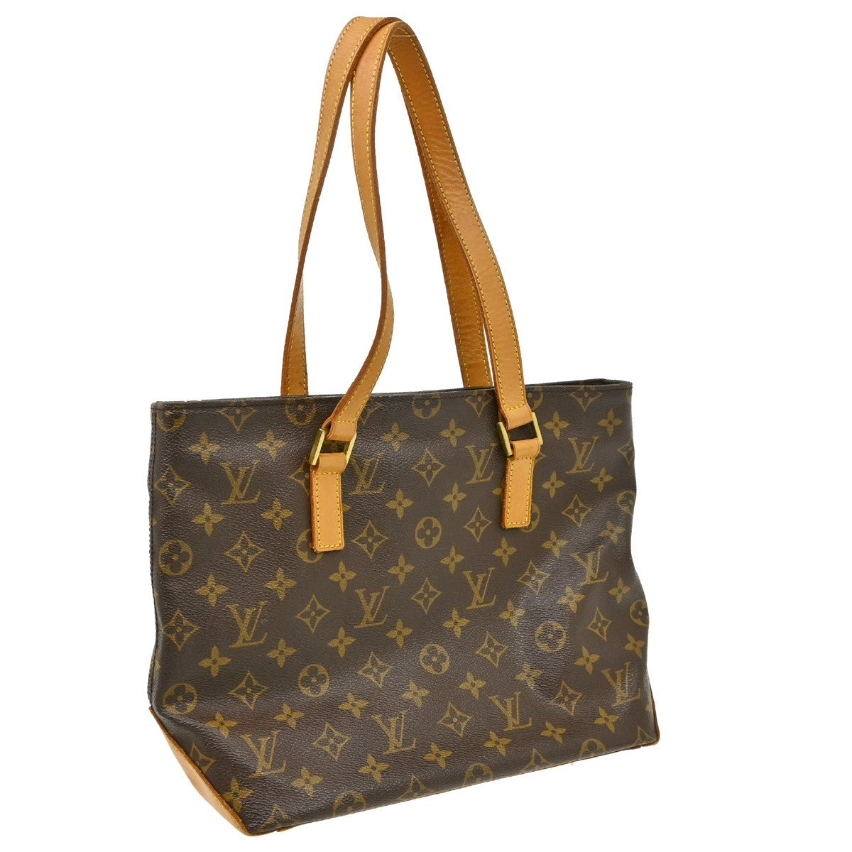 Louis Vuitton Cabas Piano Monogram Canvas Brown Canvas Tote Bag Bag (Pre-Owned)