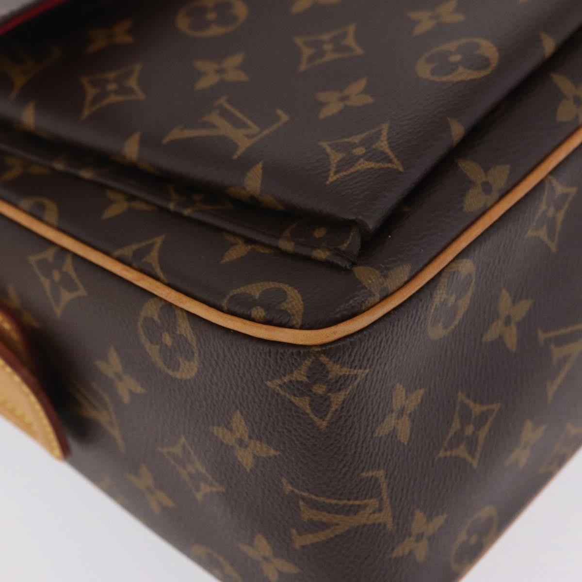 Louis Vuitton Viva Cite Monogram Canvas Brown Canvas Handbag (Pre-Owned)