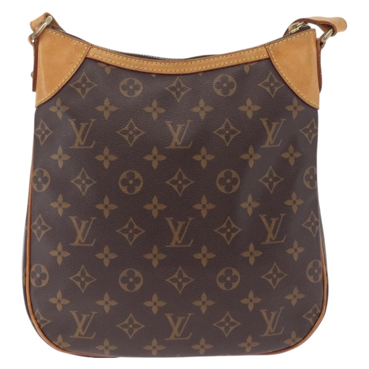 Louis Vuitton Odeon Monogram Canvas Brown Canvas Handbag (Pre-Owned)