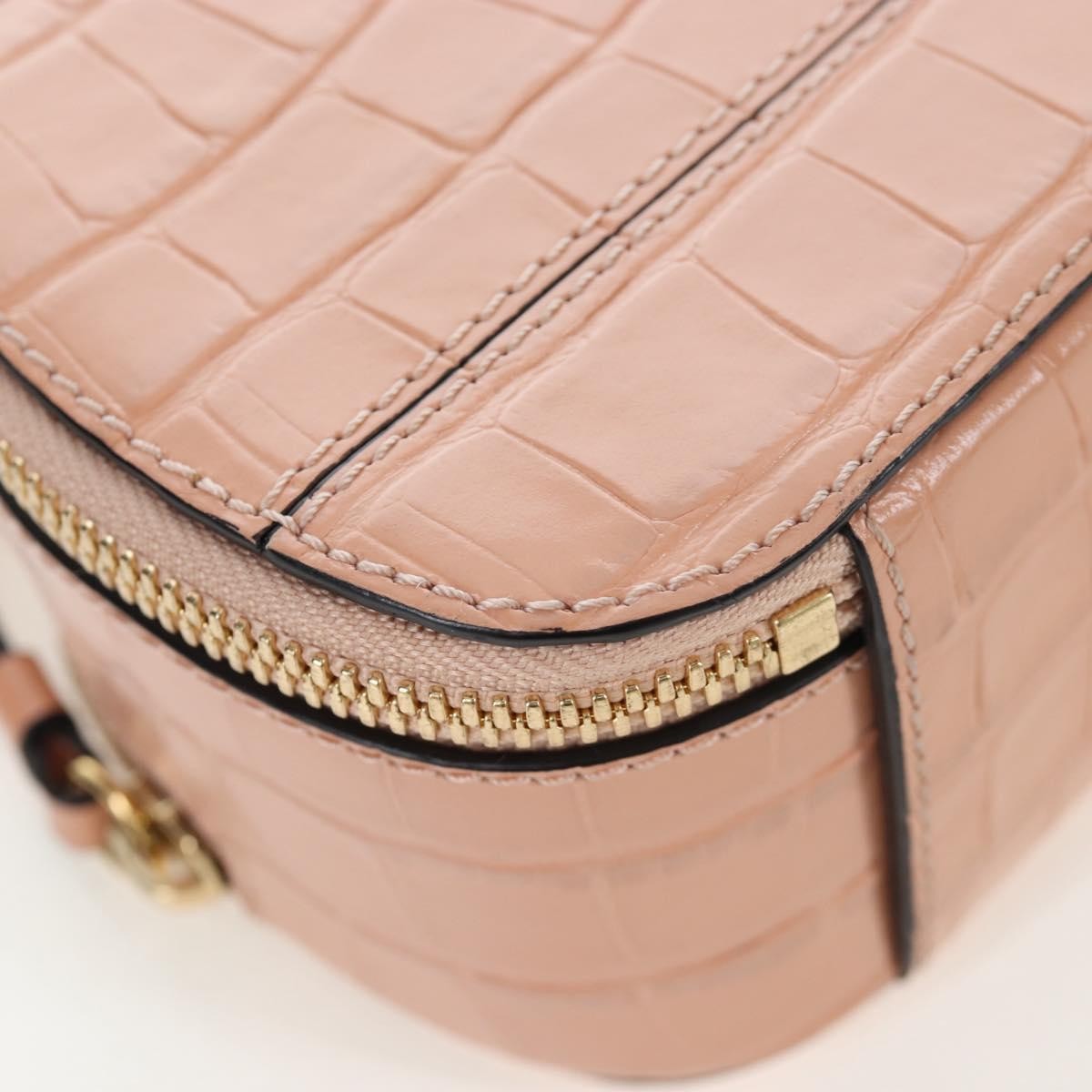 Chloe C Vanity Leather Pink Leather Handbag (Pre-Owned)