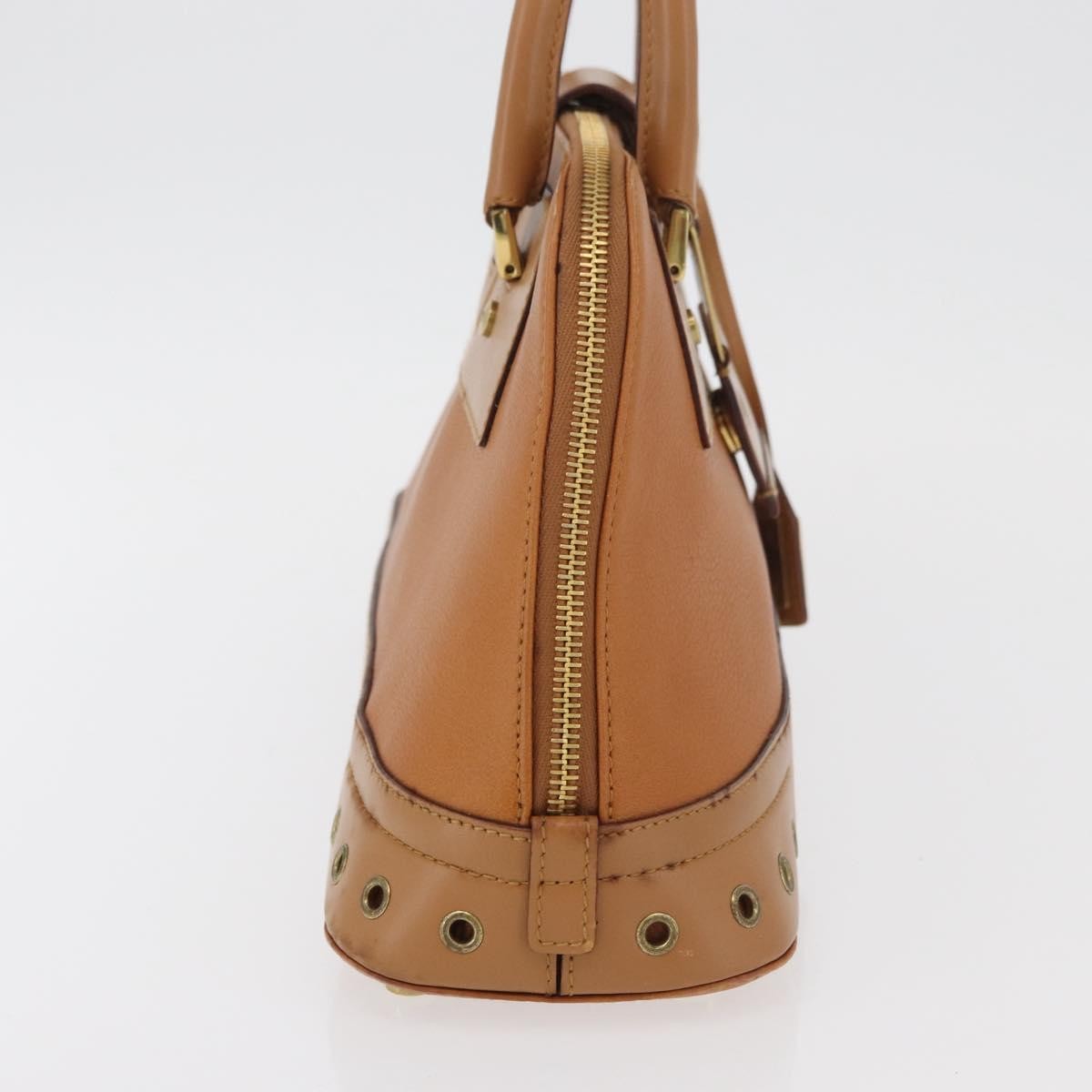 Christian Dior Street Chic Uptown Alligator Brown Leather Handbag (Pre-Owned)